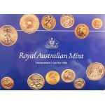 1984 Australian 6-Coin Yellow Plastic Uncirculated Set