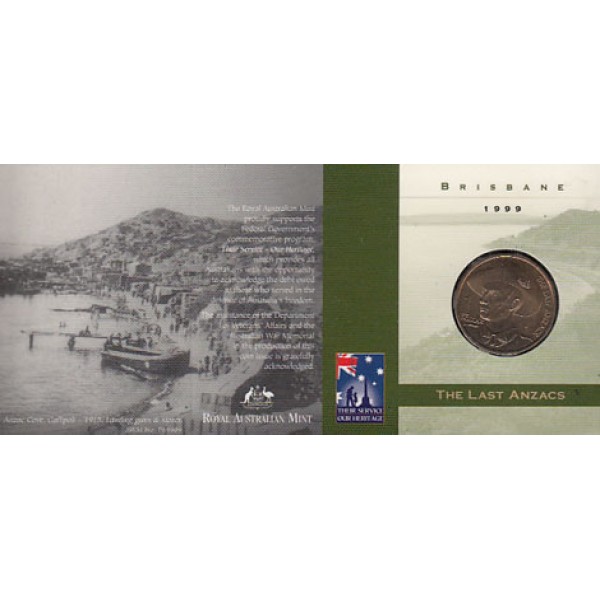 Year of Older Persons & The Last ANZACS Details about   1999 $1 UNC Dual Set 