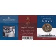 2001 Australian 90 Years of Navy $1 Uncirculated Coin 