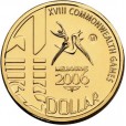 2006 Australian Commonwealth Games $1 Uncirculated Coin - M Mint Mark