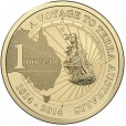 2014 Australian 4-Coin $1 Mint Mark Set C,S,B,M - A Voyage to Terra Australis 