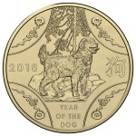 2018 Year of the Dog $1 Uncirculated Coin