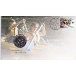 2008 AUSTRALIAN 100 YEARS OF SCOUTS FIRST DAY COIN AND STAMP COVER