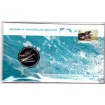 2009 DOLPHINS OF THE AUSTRALIAN COASTLINE FIRST DAY MEDALLION AND STAMP SET