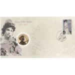 2011 AUSTRALIAN DAME NELLIE MELBA FIRST DAY COIN AND STAMP COVER