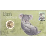 2011 AUSTRALIAN BUSH BABIES FIRST DAY COIN AND STAMP COVER - KOALA