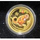 2016 Chinese Year of the Monkey 1/10oz Gold Coloured Proof Coin