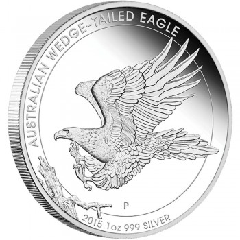 2015 Australian Wedge-Tailed Eagle 1oz Silver Proof Coin