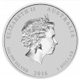 2016 Monkey King 1oz Silver Coloured Coin 