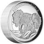 2014 Australian 5oz SIlver High Relief Proof Koala Coin