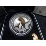 2004 Australian Gilded 1oz Silver Kookaburra Coin
