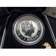 2004 Australian Gilded 1oz Silver Kookaburra Coin