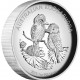 2013 Australian Kookaburra 1oz Silver Proof High Relief Coin