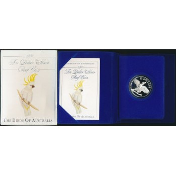 1990 Australian Silver Bird Series - White Cockatoo