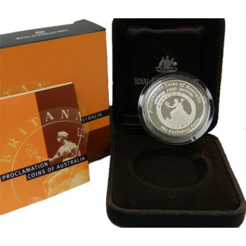 2000 Australian Proclamation 1oz Silver Proof Coin 