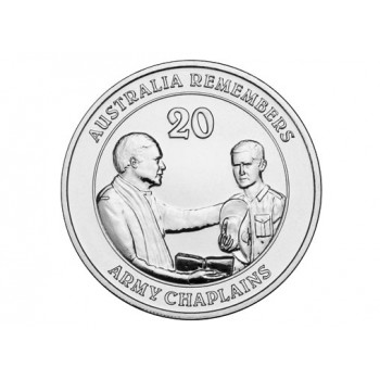 2013 20c Uncirculated Coin – Royal Australian Army Chaplains