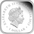 2013 Australian Seasons - Autumn 1oz Silver Proof Square Coin