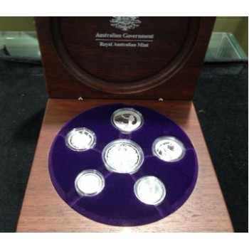 2007 Australian 6-Coin Silver Proof Set