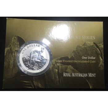 2010 Australian 1oz Silver Kangaroo Uncirculated Coin