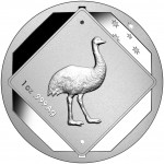 2015 Australian 1oz Silver Road Sign Series – Emu
