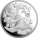 2024 Australian Baby Toy kangaroo 1oz Silver Proof Coin