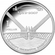 2007 Australian $1 Silver Proof Coin - 75th Anniversary of the Harbour Bridge