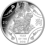 2018 Year of the Dog $1 Silver Proof Coin