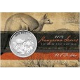 2014 Australia $1 Silver Frunc - Kangaroo - Explorers First Sighting