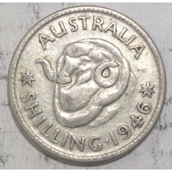 1946 AUSTRALIAN SILVER ONE SHILLING