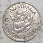 1956 AUSTRALIAN SILVER ONE SHILLING
